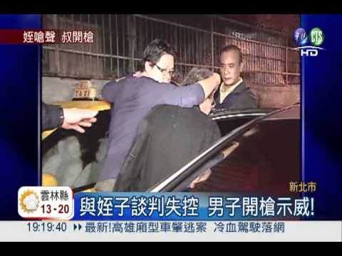 與姪子談判失控 男子火大開槍!