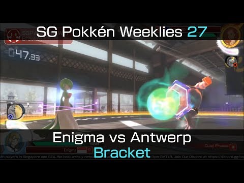 SGPW v. 27 (S4W1) - Pokkén DX Bracket: Enigma (Gardevoir) vs. Antwerp (Machamp)