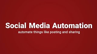 Social Media Automation