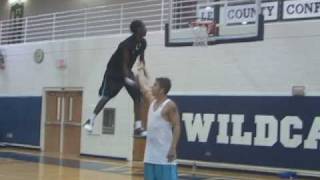 Justin Darlington - Jus Fly - dunk - streetball - double rider - slam