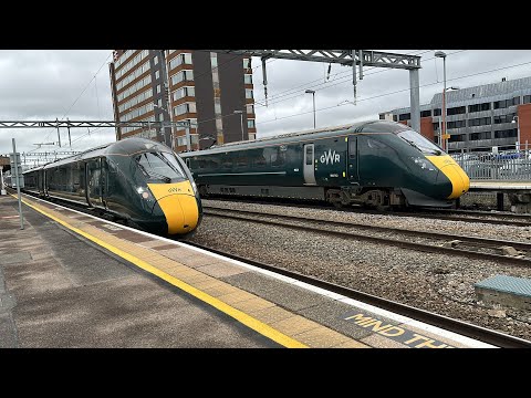 Great Western Railway Trains at Swindon on February 18th 2023