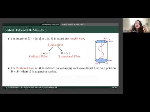 Video: Seifert cobordisms and the Chen–Yang volume conjecture
