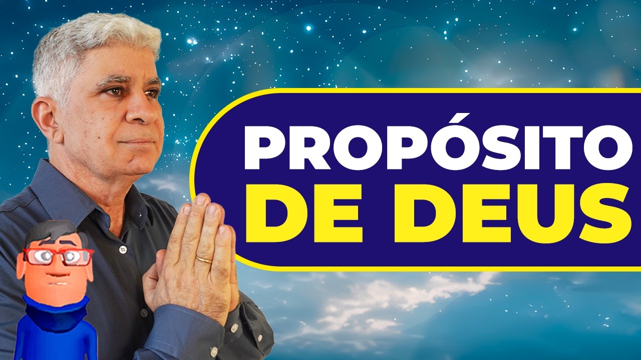 O PROPÓSITO DE DEUS PRA VOCÊ É MUITO MAIOR  - Minuto com Deus de Hoje
