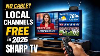 How To Access Local Channels On Sharp TV (In 2026)