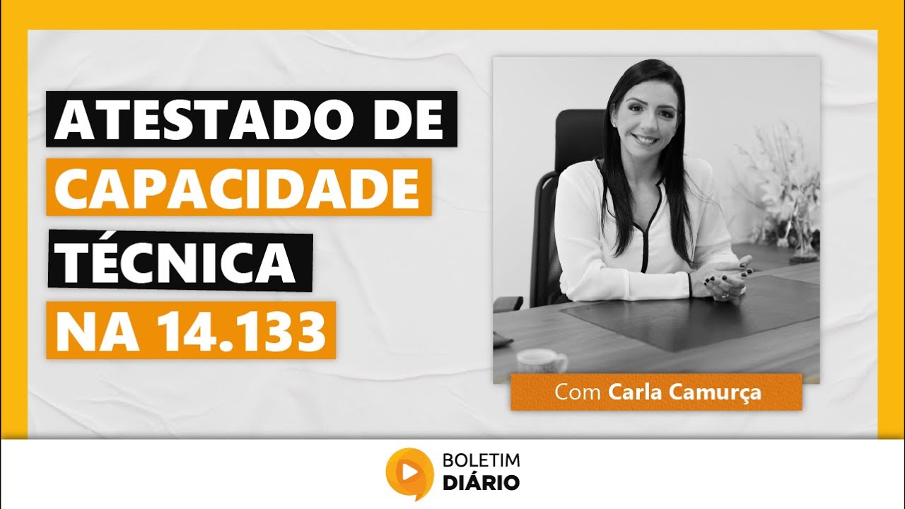 #571 Atestado de capacidade técnica na 14.133