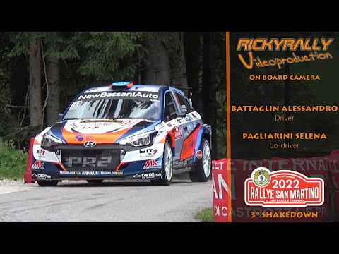 OBC BATTAGLIN - PAGLIARINI // 42° Rallye San Martino di Castrozza 2022 // 3° Shakedown