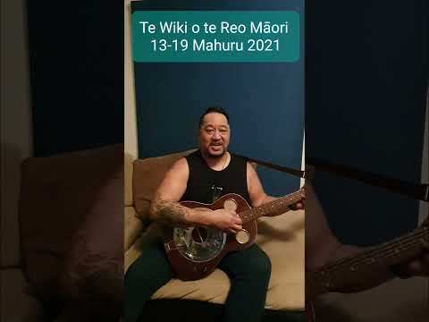Te Wiki o te Reo Māori - Ngā rā o te wiki (Days of the week).