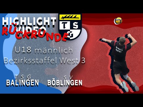Highlightvideo U18m - SV Böblingen : TSG Balingen (Rückrunde BZ West 2 m 2023/2024)