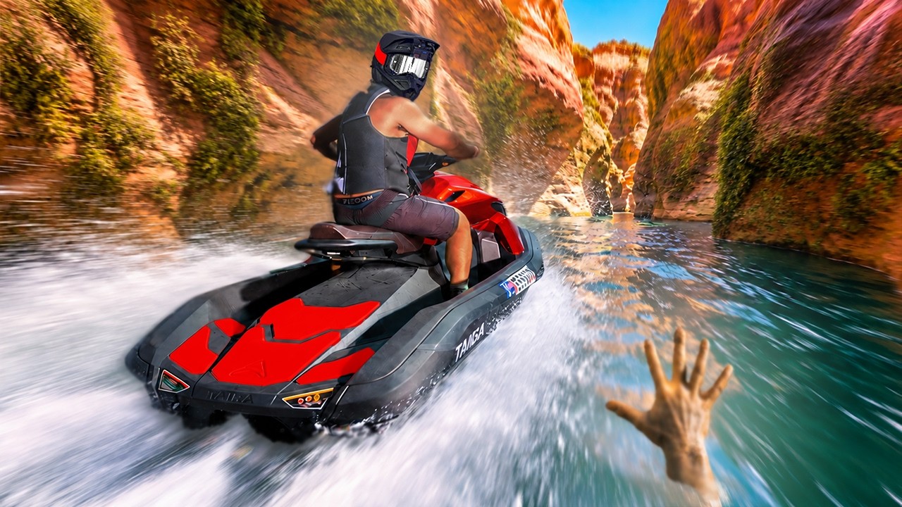 I Took My Water Bike to "Death Lake"