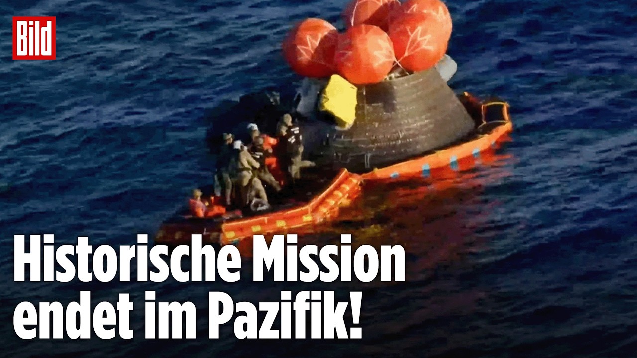 ARTEMIS-ASTRONAUTEN SIND ZURÜCK: Hier landen die Mond-Helden auf der Erde