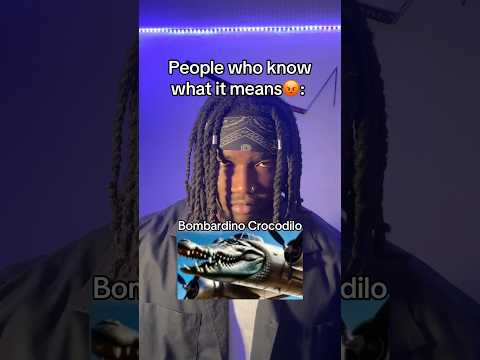 We should be ashamed😔 #impacto #bombardinocrocodilo #nearlyeveryone #viral