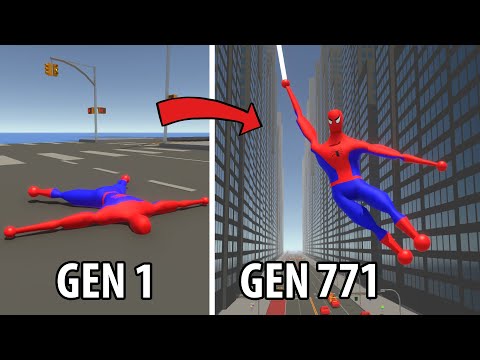 AI Learns To Swing Like Spiderman