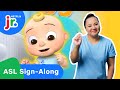 JJ's When You Need To Go Potty Song 🚽⏰ ASL Sign-Along Songs | CoComelon Lane | Netflix Jr