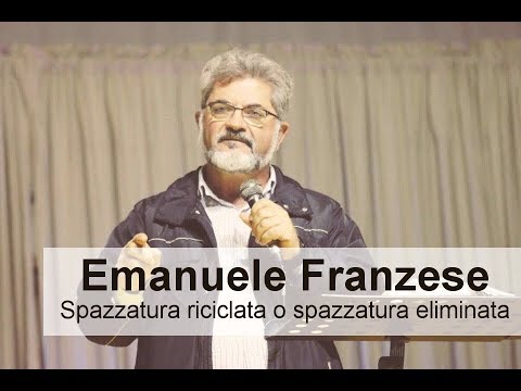 SPAZZATURA RICICLATA O SPAZZATURA ELIMINATA - Emanuele Franzese - Siracusa 14 04 2018