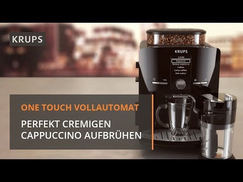 Cappuccino mit dem One Touch Vollautomat LattEspress zubereiten | Krups