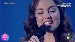 Maria Parrado "No creo en nada" (Gala 30 Aniversario Canal Sur)
