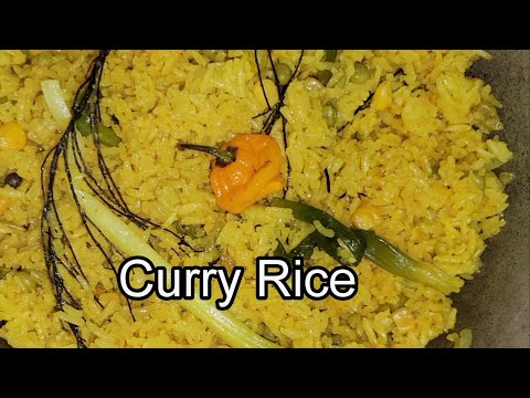 How to make the best coconut curry rice  recipe/ Jamaican Style Curry Rice