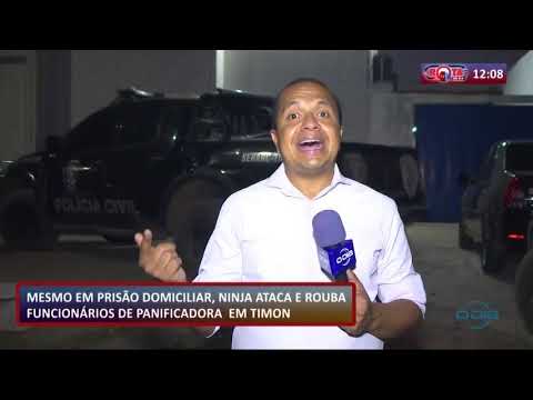 ROTA DO DIA 20 09  Mesmo em prisaÌƒo domiciliar, homem ataca e rouba panificadora em Timon