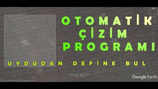 OTOMATİK TIKLAMA ÇİZİM PROGRAMI - AUTO CLİCK PROGRAMI -UYDUDAN DEFİNE  YOL ÇİZİM