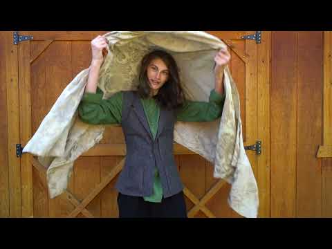 how to make an easy cloak. #remaketherunway