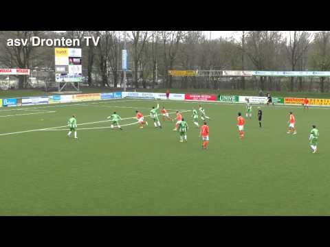asv Dronten - SDV Barneveld (11 april 2015)