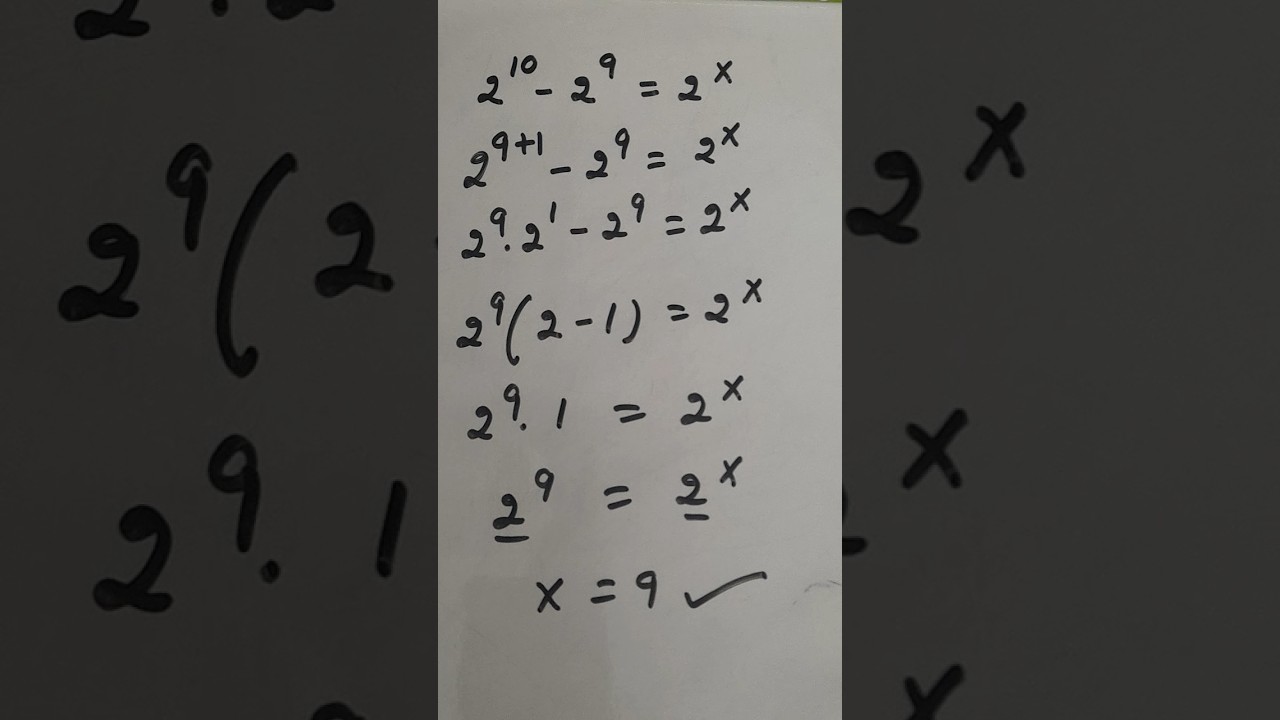 Nice exponent Math Simplification |Olympiad Algebra solution #maths #shorts #calligraphyandmaths
