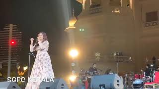 #ShreyaGhoshal Singing Ghar More Pardesiya in Bollywood Park Dubai Concert Shreya Ghoshal live💖💖💖