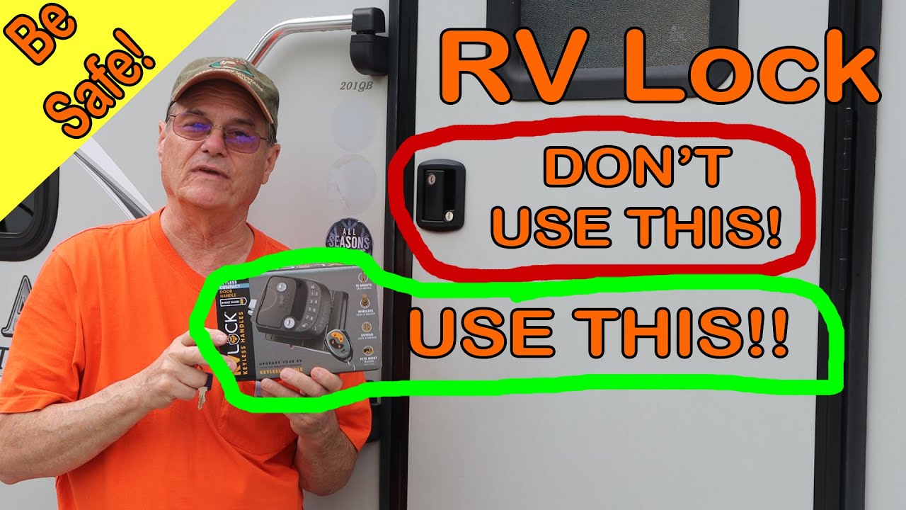 Keyless Entry System for a Camper