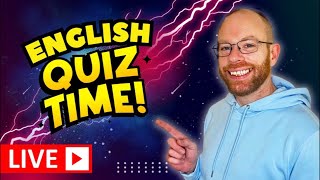 🔴 English Vocabulary LIVE QUIZ with Ger!