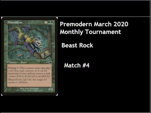 Beast Rock vs Oath March Premodern Monthly Open Match #4