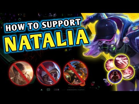 HOW TO PLAY SUPPORT NATALIA AGAINST META HEROES | Mobile Legends TOP GLOBAL NATALIA GAMEPLAY S21