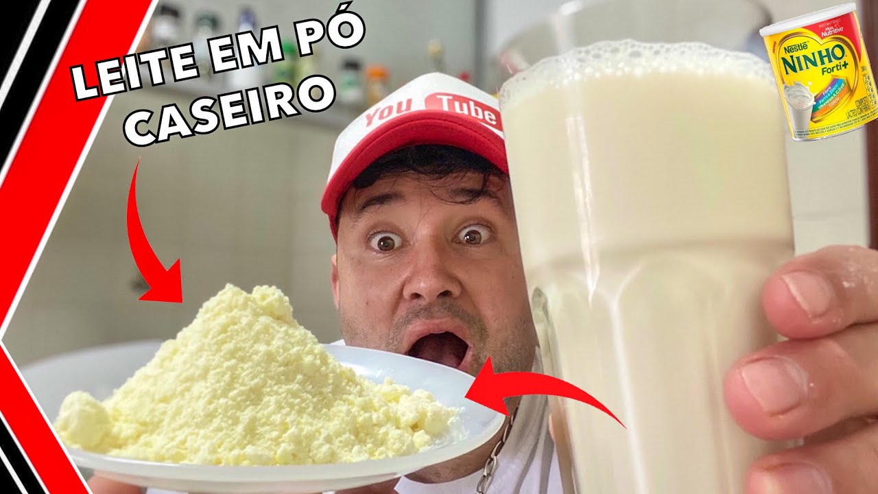 FAÇA VOCÊ MESMO LEITE EM PÓ CASEIRO! CHEGA DE GASTAR DINHEIRO! COMO FAZER LEITE NINHO EM CASA