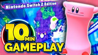 Kirby's Star-Crossed World Gameplay! (Switch 2 Event: LA)