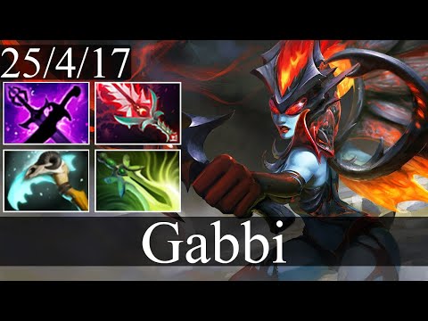 T1.Gabbi - Queen of Pain | Midlane Gameplay Dota 2 Patch 7.31b