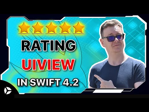 UIView - Custom Star Rating in Swift (Fast and Easy)