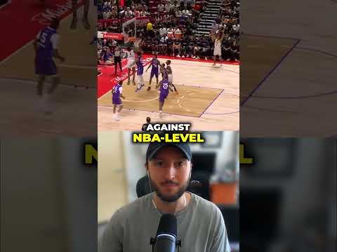 Thumbnail for AJ Dybantsa is READY | NBA Summer League DUEL vs. Darryn Peterson Reaction #washingtonwizards