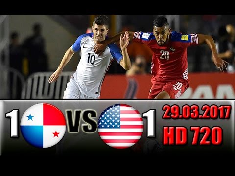 Panama 1 - 1  USA All Goals and Highlights !!! World Cup - Qualification  29.03.2017 HD