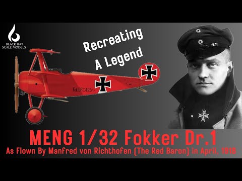 1/32 Meng Fokker Dr 1 | Richthofen Build | Part 1
