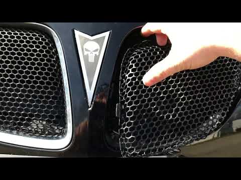 How to remove the front grille and trim on a 2006 Pontiac G6