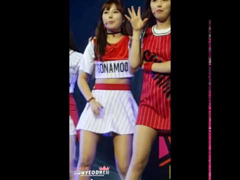 [직캠/FANCAM] 160903 MBC Show Champion SONAMOO - 넘나 좋은 것 High D focus