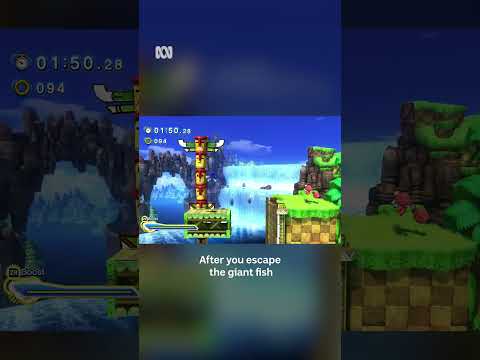 How to find all the Chaos in Sonic X Shadow Generations Green Hill Zone Act 2 | GGSP | ABC Big Kids