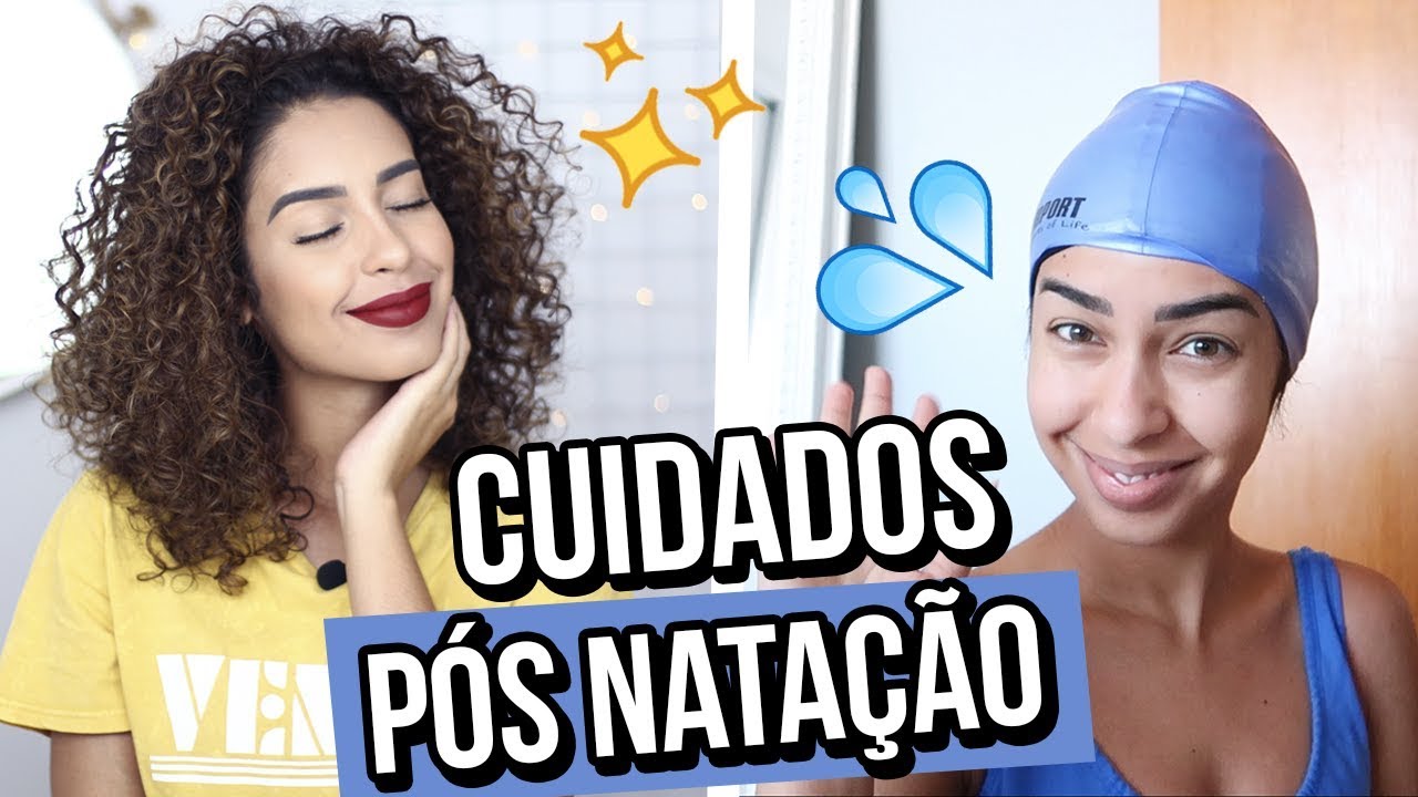 Assistir no YouTube: Como cuido do meu cabelo cacheado depois da natação - Juliana Louise