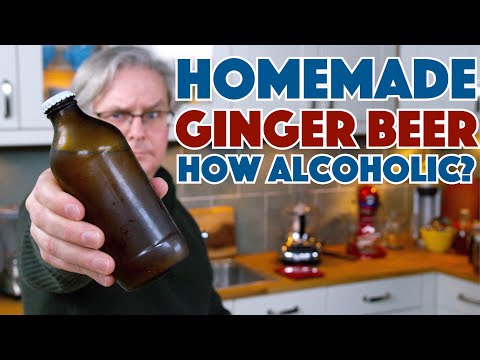 How Much Alcohol is in Naturally Carbonated Ginger Beer