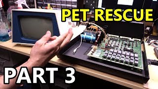 PET Rescue Part 3: Replacing bad RAM and keyboard fix