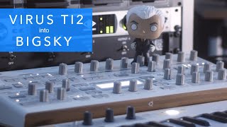 Video thumbnail for The Beautiful Virus TI2 Desktop through Strymon BigSky by lucafrancinimusic
