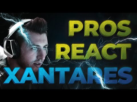 CSGO PRO PLAYERS REACT TO XANTARES (PEEK)