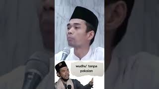 Download lagu sah kah wudu' tanpa pakaian?- ustadz Abdul Somad #uas #tanyajawab #wudhu #tanpa #pakaian mp3