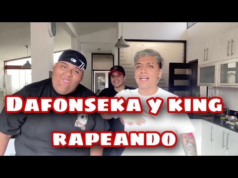 dafonseka, king y chela rapeando