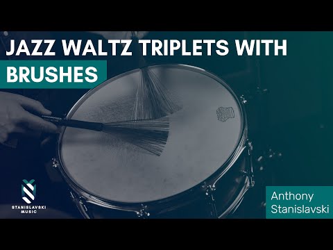 How to add triplets into your jazz waltz comping - Free drum lesson