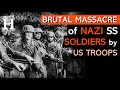 Brutal Massacre of German Waffen SS Soldiers by their Americans Captors - Chenogne Massacre - WW2